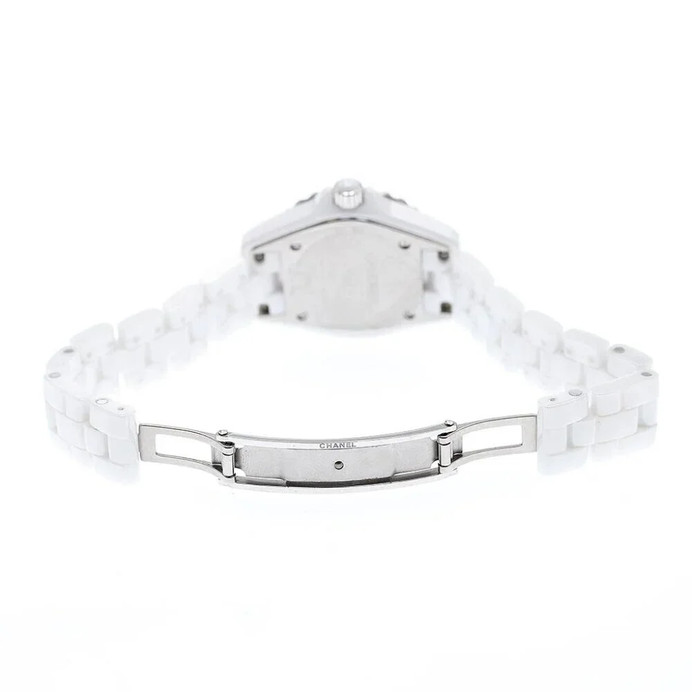 CHANEL J12 H4466 8P diamond white Dial Quartz Ladies Watch - Picture 3 of 11